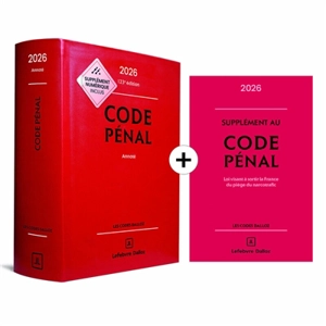 Code pénal 2026, annoté