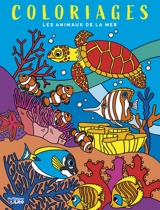 Les animaux de la mer : coloriages - Camille Tisserand