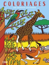 Les animaux sauvages : coloriages - Camille Tisserand