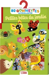 Petites bêtes du jardin : 80 gommettes autocollantes - Charlie Pop