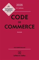 Code de commerce 2026, annoté