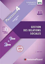 Processus 4 : Gestion des relations sociales : 1re et 2e années BTS CG - Luce Bouscarle