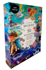 Le tour du monde en 50 poissons : & autres créatures marines - Marcel George