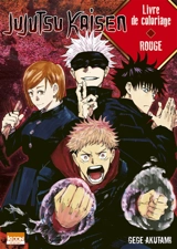 Jujutsu Kaisen : Livre de coloriage Rouge - Gege Akutami