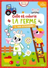 La ferme : colle et colorie - Isabelle Jacqué
