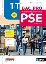 Prévention, santé, environnement, PSE, 1re, terminale bac pro : livre + licence élève - Jérôme Boutin