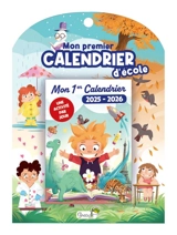 Mon premier calendrier d'école 2025-2026