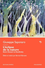 L'éclipse de la nature : entre Husserl et Kandinsky - Giuseppe Saponaro