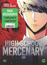 High school mercenary : pack découverte : 1 tome acheté = 1 tome offert - YC
