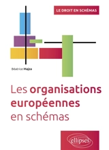 Les organisations européennes en schémas - Béatrice Majza
