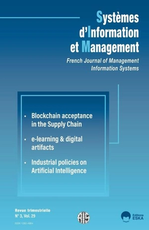 Systèmes d'information et management, n° 3 (2024)