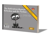 Chaton Charbon et les couleurs. Das kohlrabenschwarze Kätzchen und die Farben - Georges Crisci