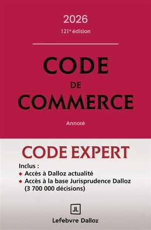 Code de commerce 2026