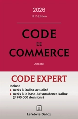 Code de commerce 2026