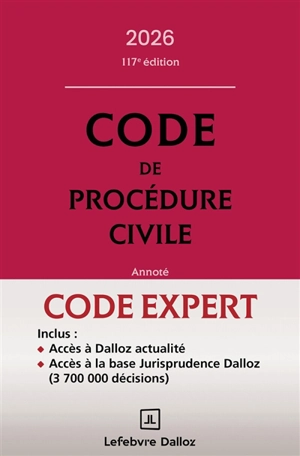 Code de procédure civile 2026