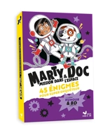 Marty & Doc, mission dans l'espace : 45 énigmes pour super enquêteur : humour & BD - Tim Collins