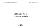 Amazones : cavalières de l'exil - Martine-Gabrielle Konorski