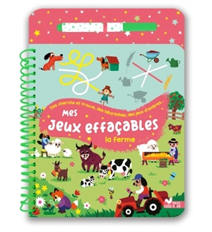 Mes jeux effaçables : La ferme