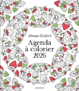 Agenda à colorier 2026 - Johanna Basford