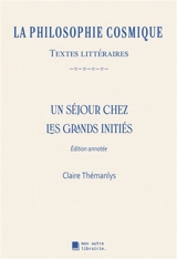 Un séjour chez les grands initiés - Thémanlys, Claire