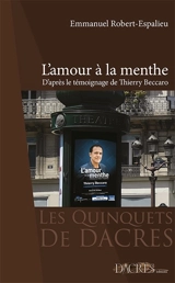 L'amour à la menthe - Emmanuel Robert-Espalieu