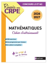Mathématiques : cahier d'entraînement : concours L3 et M2, 2026-2027 - Saïd Chermak