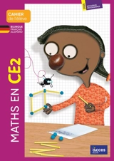 Maths en CE2 : cahier de l'élève, bilingue français-allemand : 2025, nouveaux programmes