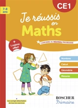 Je réussis en maths : CE1, 7-8 ans : conforme au nouveau programme - Catherine Le Roux