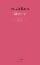 Manque - Sarah Kane