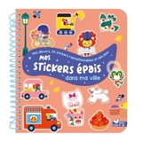 Mes stickers épais : Dans ma ville
