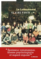 Le lotissement - Claire Vesin