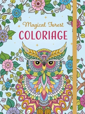 Magical forest : coloriage