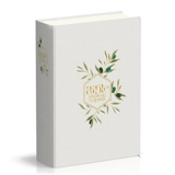 La Bible Segond 21 : journal de bord : modèle souple, toile blanche avec motifs dorés