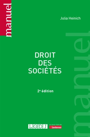 Droit des sociétés - Julia Heinich