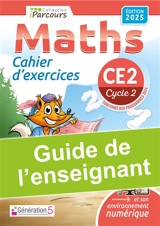 Guide de l'enseignant cahier iParcours maths CE2 (2025) - HACHE Katia et Sébas