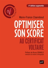 Optimiser son score au certificat Voltaire - Marie-France Claerebout