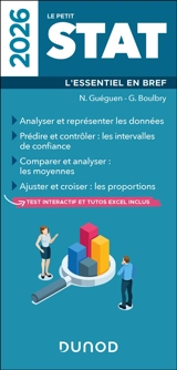 Le petit stat 2026 : l'essentiel en bref - Nicolas Guéguen