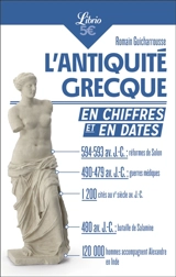 L'Antiquité grecque en chiffres et en dates - Romain Guicharrousse