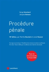 Procédure pénale - Serge Guinchard