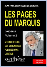 Les pages du marquis Volume 2 - Jean-Paul Chayrigues de Olmetta