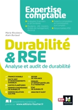 Durabilité et RSE : analyse et audit de durabilité - Maria Niculescu