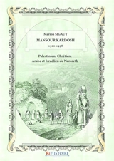 MANSOUR KARDOSH 1920-1998 - Marion Sigaut