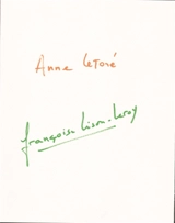 Collections après usage - Anne Letoré