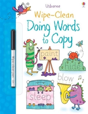 Wipe-Clean Doing Words to Copy - Hannah Watson
