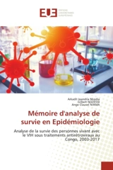 Mémoire d'analyse de survie en Epidémiologie : Analyse de la survie des personnes vivant avec le VIH sous traitements antirétroviraux au Congo, 200 - Nkodia, Arkadit Jeandria