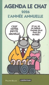 Agenda Le Chat 2026 : l'année annuelle - Philippe Geluck