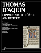 Commentaire de l'épître aux Hébreux - Thomas d'Aquin