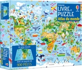Atlas du monde : Coffrets livre et puzzle (300 pièces) : Dès 7 ans