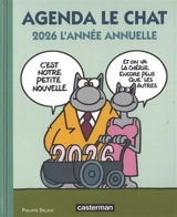 Agenda Le Chat 2026 : l'année annuelle - Philippe Geluck