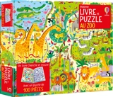 Au zoo : Coffret livre et puzzle (100 pièces) : Dès 5 ans - Kirsteen Robson